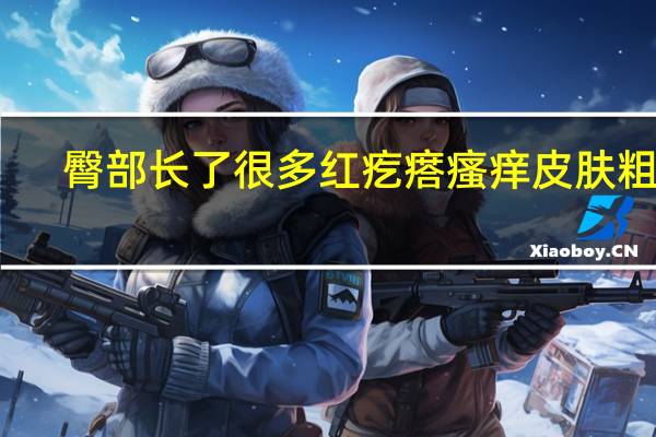 臀部长了很多红疙瘩瘙痒皮肤粗糙（臀部长了很多红疙瘩瘙痒）