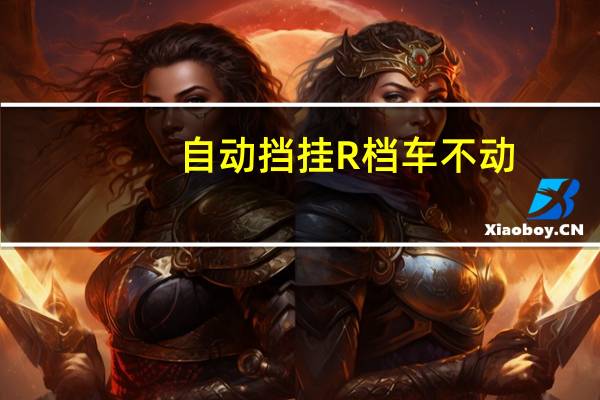 自动挡挂R档车不动，不知道什么原因