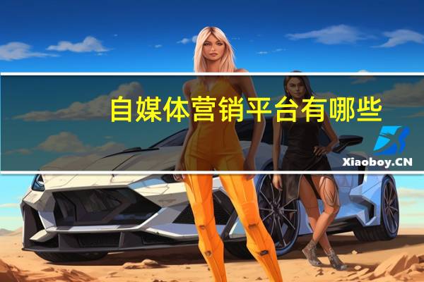 自媒体营销平台有哪些