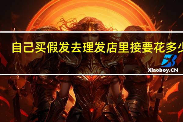 自己买假发去理发店里接要花多少钱