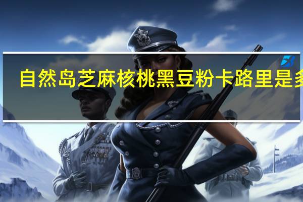 自然岛 芝麻核桃黑豆粉卡路里是多少