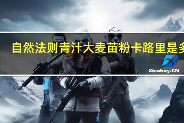 自然法则 青汁大麦苗粉卡路里是多少