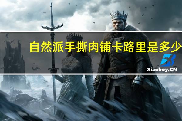自然派 手撕肉铺卡路里是多少