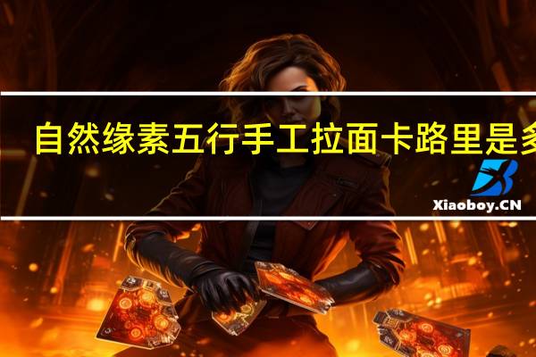 自然缘素 五行手工拉面卡路里是多少