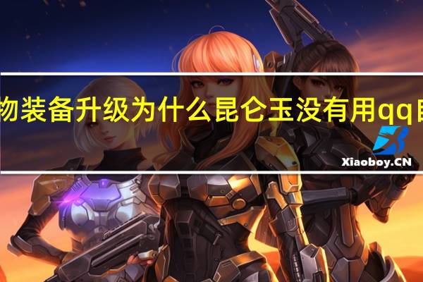 自由幻想宠物装备升级为什么昆仑玉没有用 qq自由幻想宠物升级