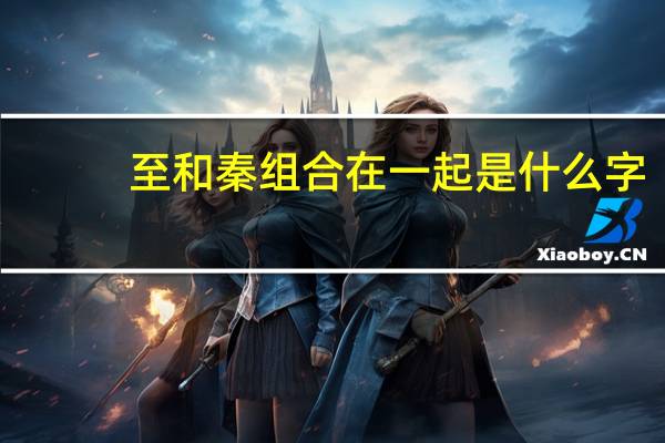 至和秦组合在一起是什么字