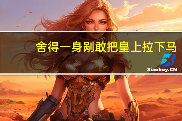 舍得一身剐敢把皇上拉下马（舍得一身剐敢把皇帝）