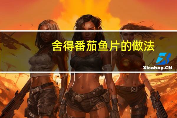 舍得番茄鱼片的做法