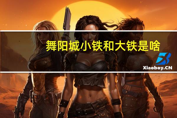舞阳城小铁和大铁是啥