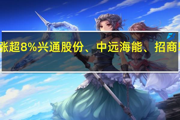 航运板块震荡走高招商南油涨超8%兴通股份、中远海能、招商轮船、宁波远洋、中远海发等跟涨