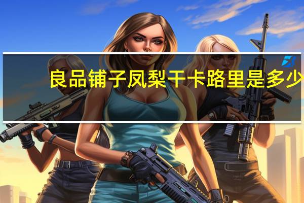 良品铺子 凤梨干卡路里是多少