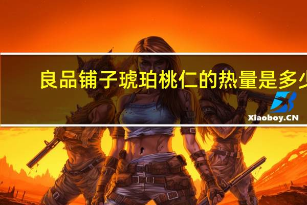 良品铺子 琥珀桃仁的热量是多少