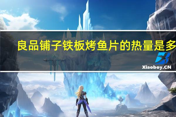 良品铺子 铁板烤鱼片的热量是多少