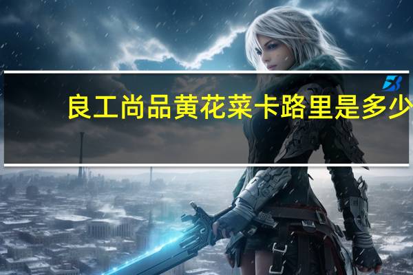 良工尚品 黄花菜卡路里是多少