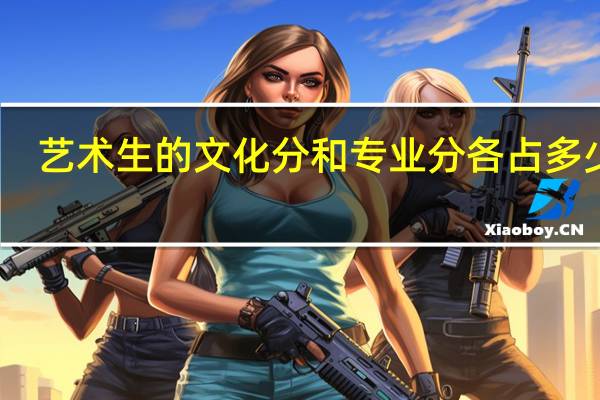 艺术生的文化分和专业分各占多少啊