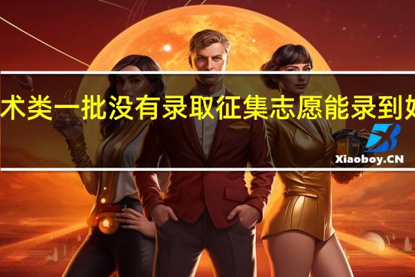 艺术类一批没有录取征集志愿能录到好学校吗