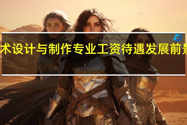 艺术设计与制作专业工资待遇 发展前景怎么样