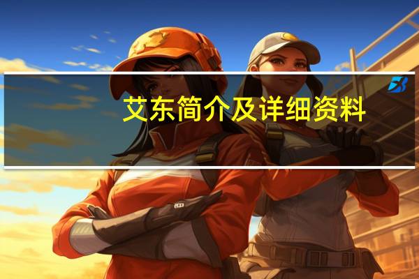 艾东简介及详细资料