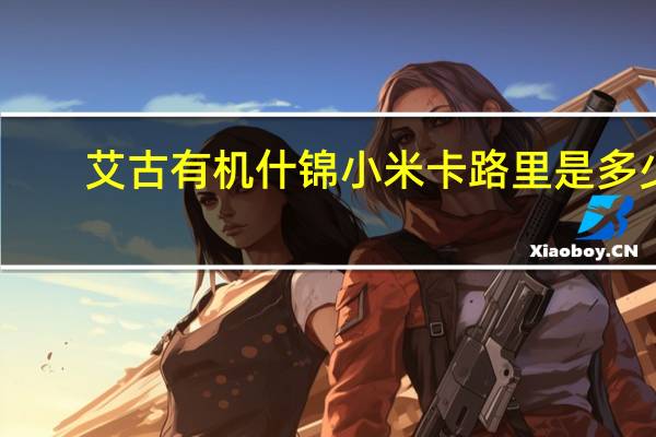 艾古 有机什锦小米卡路里是多少
