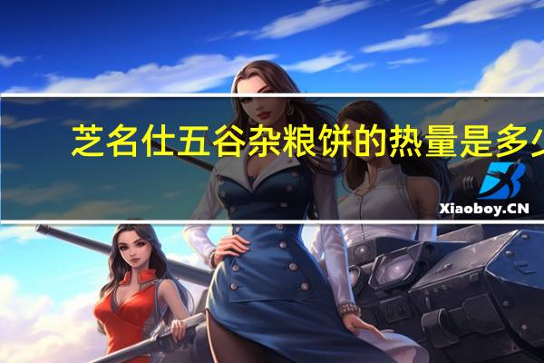 芝名仕 五谷杂粮饼的热量是多少