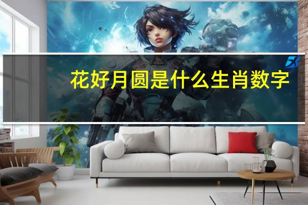 花好月圆是什么生肖数字（花好月圆是什么生肖）