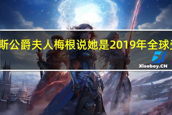 苏塞克斯公爵夫人梅根说她是2019年全球受骗最多的人