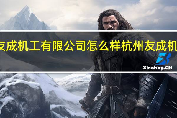 苏州友成机工有限公司怎么样 杭州友成机工有限公司