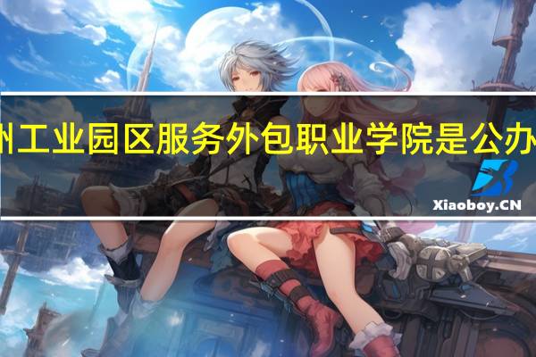 苏州工业园区服务外包职业学院是公办还是民办