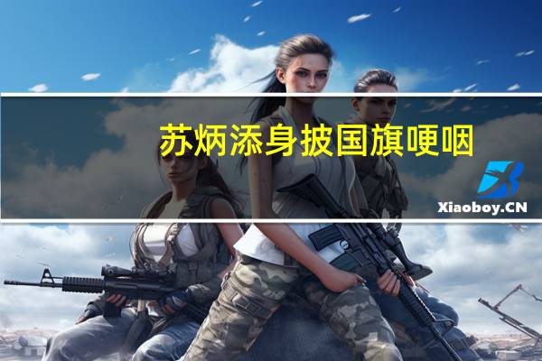 苏炳添身披国旗哽咽:完成了梦想 第六名也是骄傲