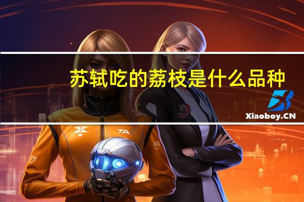 苏轼吃的荔枝是什么品种