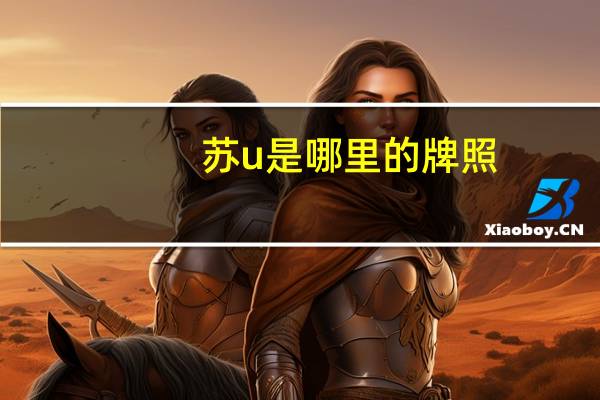 苏u是哪里的牌照（苏U）