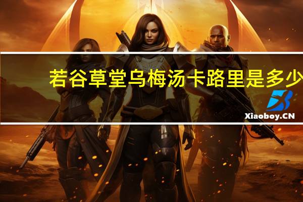 若谷草堂 乌梅汤卡路里是多少