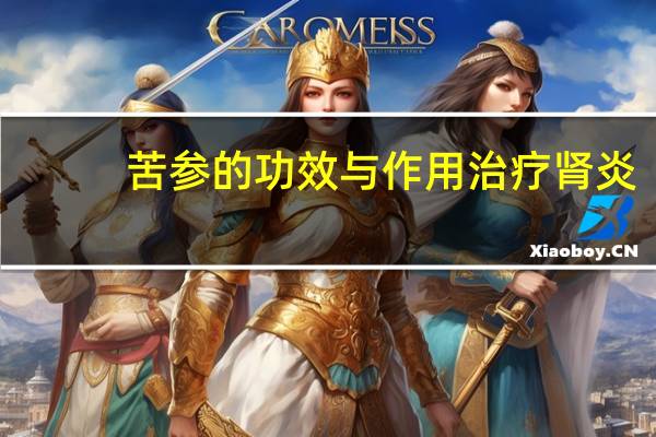 苦参的功效与作用治疗肾炎(苦参的功效与作用是什么)