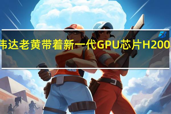 英伟达老黄带着新一代GPU芯片H200再次炸场