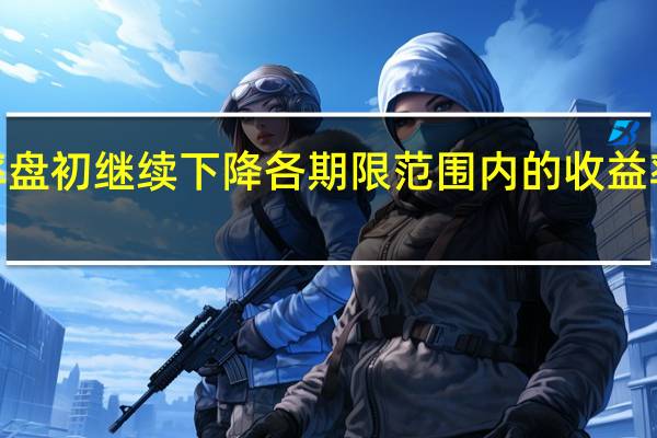 英国国债收益率盘初继续下降各期限范围内的收益率大约下降了4个基点