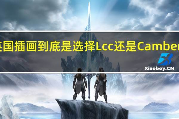 英国插画到底是选择Lcc还是Camberwell呢
