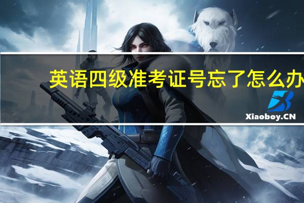 英语四级准考证号忘了怎么办