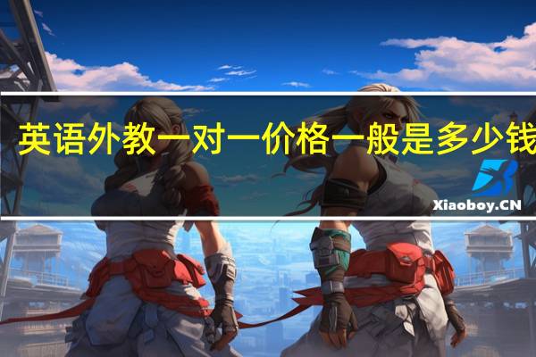 英语外教一对一价格一般是多少钱一年
