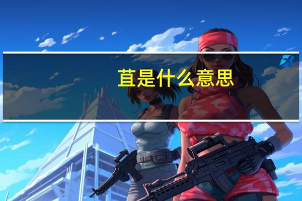 苴是什么意思