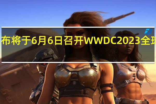 苹果宣布将于6月6日召开WWDC2023全球开发者大会