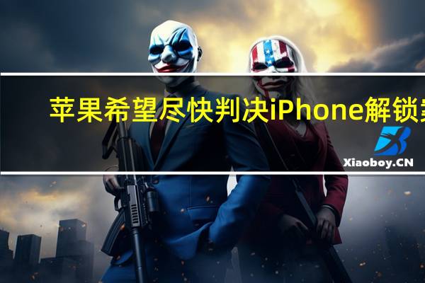 苹果希望尽快判决iPhone解锁案