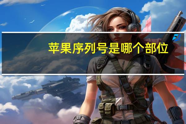 苹果序列号是哪个部位（苹果序列号是哪个）