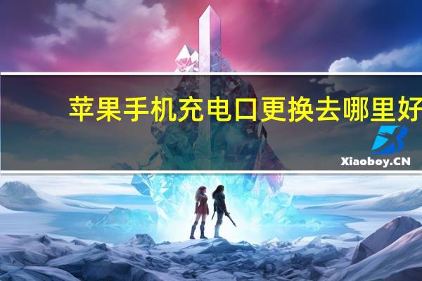 苹果手机充电口更换去哪里好（苹果手机充电口更换）