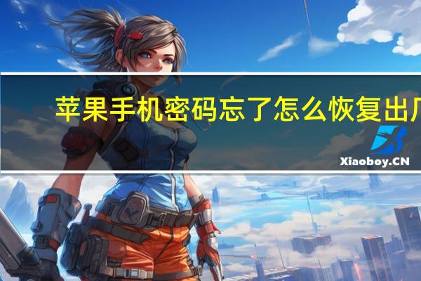 苹果手机密码忘了怎么恢复出厂（苹果手机密码忘了怎么恢复出厂设置）