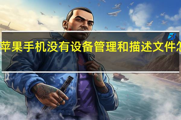苹果手机没有设备管理和描述文件怎么办（苹果手机没有设备管理和描述文件）