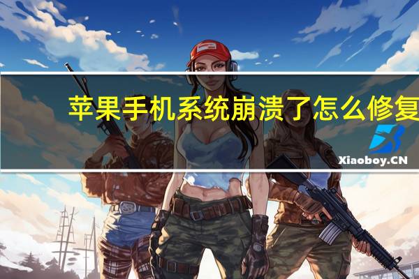 苹果手机系统崩溃了怎么修复（苹果手机系统崩溃怎么修复）