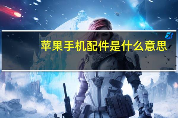 苹果手机配件是什么意思（苹果手机配件）