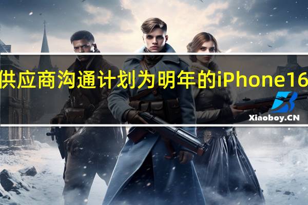 苹果正在和多家供应商沟通计划为明年的iPhone16Pro全系升级长焦镜头