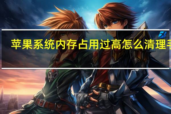 苹果系统内存占用过高怎么清理手机(苹果系统内存占用过高怎么清理)