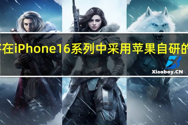 苹果还将在iPhone16系列中采用苹果自研的屏幕以及芯片